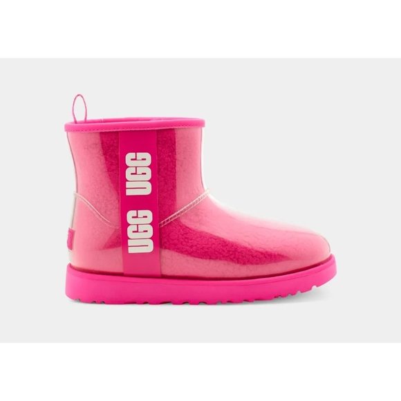 UGG Women's Classic Clear Mini Winter Boots -‎ NWOT - Size 6 - Picture 1 of 7